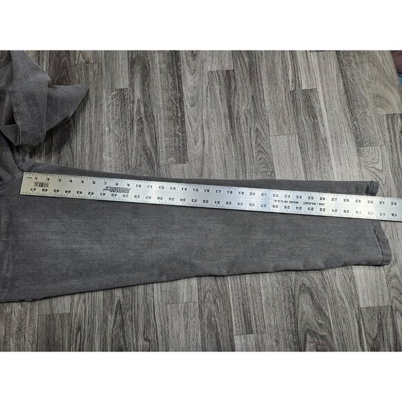 (3/$35) Gloria Vanderbilt Jeans Womens 8 Gray Amanda Average Denim Straight Leg - Picture 10 of 12